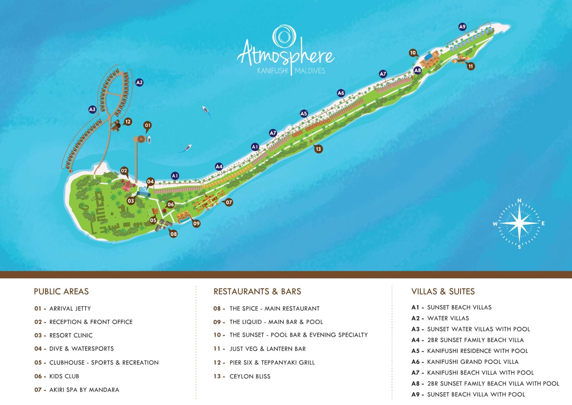 Map of Atmosphere Kanifushi